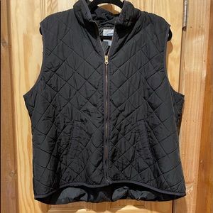 Black Puffer Vest- XXL- Old Navy